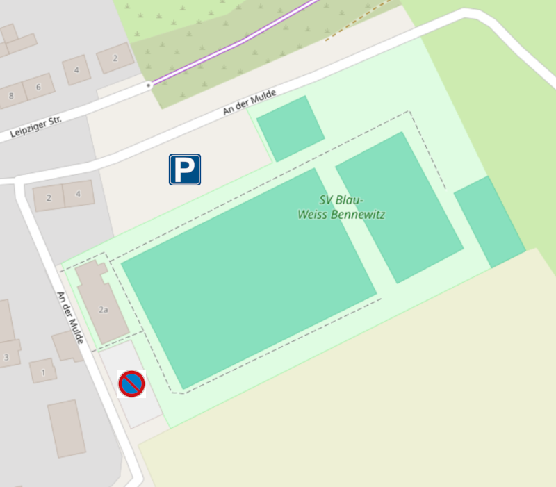 Lage des Vereinsheims